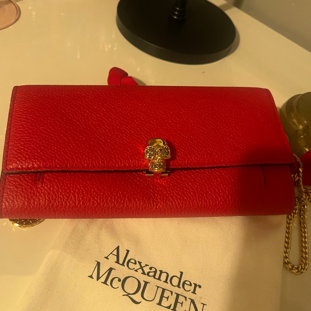 Alexander McQueen Wallet-bag on a chain